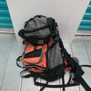 Orange/Black Large Hiking bag